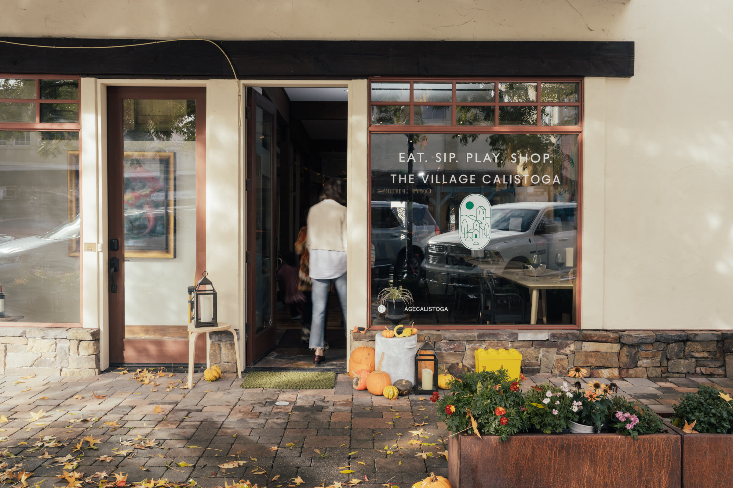 The Village in downtown Calistoga