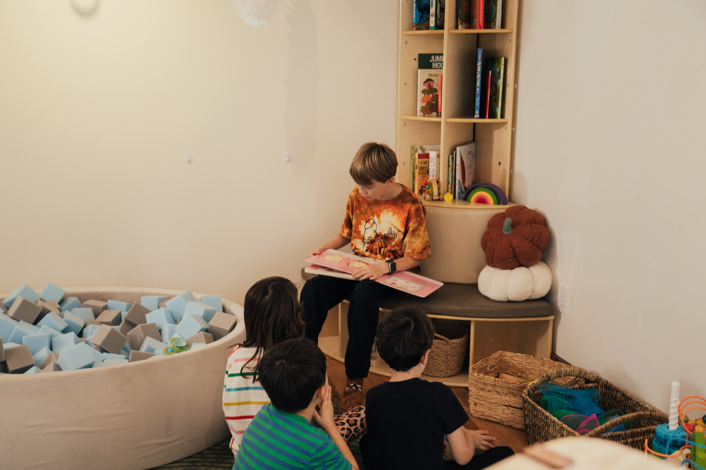 The art room at The Village Calistoga